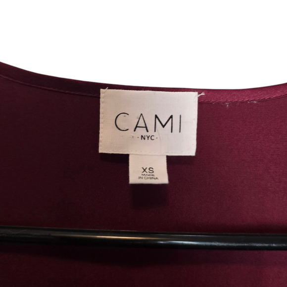 CAMI NYC The Allison Bodysuit in Cherry Red size xs - Picture 3 of 7